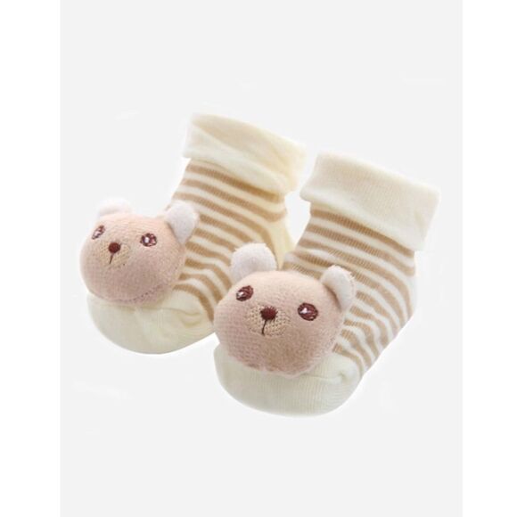 Bear Baby Booties - Picture 3 of 3